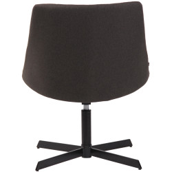 Fauteuil Lounge Granby gris foncé