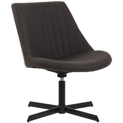 Fauteuil Lounge Granby gris foncé