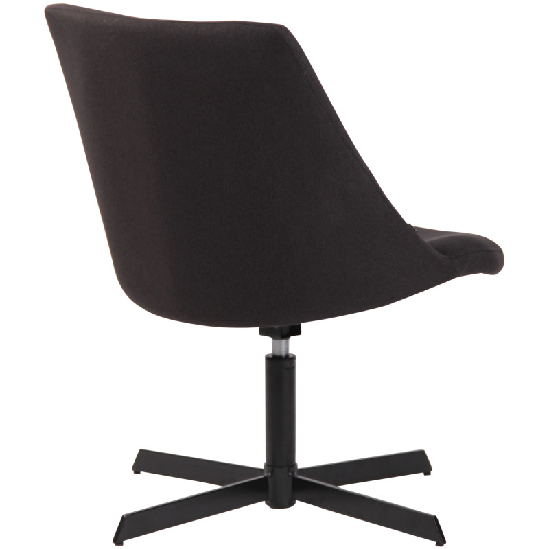 Fauteuil Lounge Granby noir