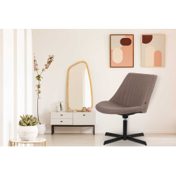 Fauteuil Lounge Granby taupe