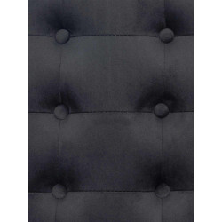 Fauteuil Lounge Avon Velvet gris