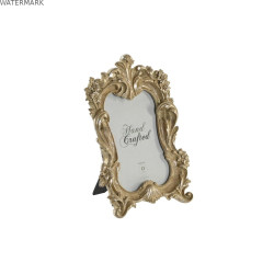 Cadre photo DKD Home Decor 16 x 2,6 x 23 cm Doré Résine