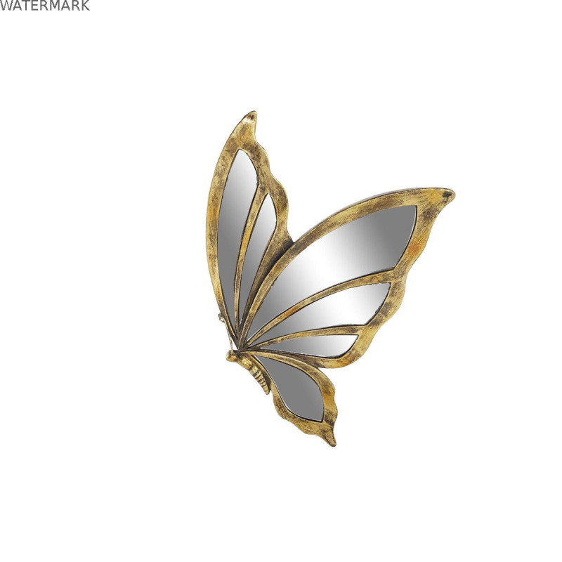 Décoration murale DKD Home Decor Miroir Doré Résine Papillon (36 x 4 x 30,5 cm) Décoration murale DKD Home Decor Miroir Doré Résine Papillon (36 x 4 x 30,5 cm)