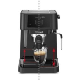 Machine a expresso - DELONGHI - EC235.BK - Noir - Buse vapeur - Compatible ESE