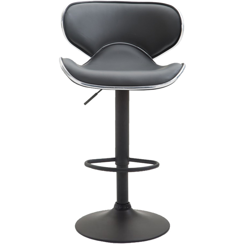 Tabouret de bar noir Las Vegas V2 gris