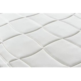 DEKO DREAM HOTEL PREMIUM LUX - Ensemble matelas + sommier 140x190 cm - Mémoire de forme - 28cm - 5 zones - Ferme