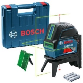 BOSCH Professionnal - Laser point et ligne GCL 2-15 G en coffret standard