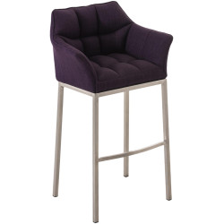 Tabouret de bar en tissu...