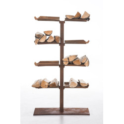 Porte-bûches de chauffage Zanka V2 25x60x100