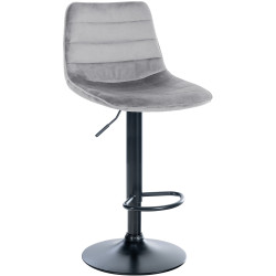 Tabouret de bar Lex velours...