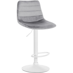 Tabouret de bar Lex velours...