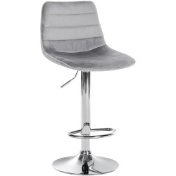 Tabouret de bar Lex velours...