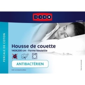 HOUSSE DE COUETTE DODO - ANTHRACITE - 140x200 cm