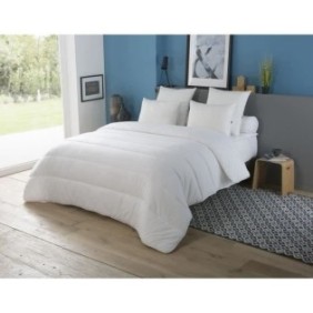 Couette chaude Country - 240 x 260 cm - 400gr/m≤ - Blanc - DODO