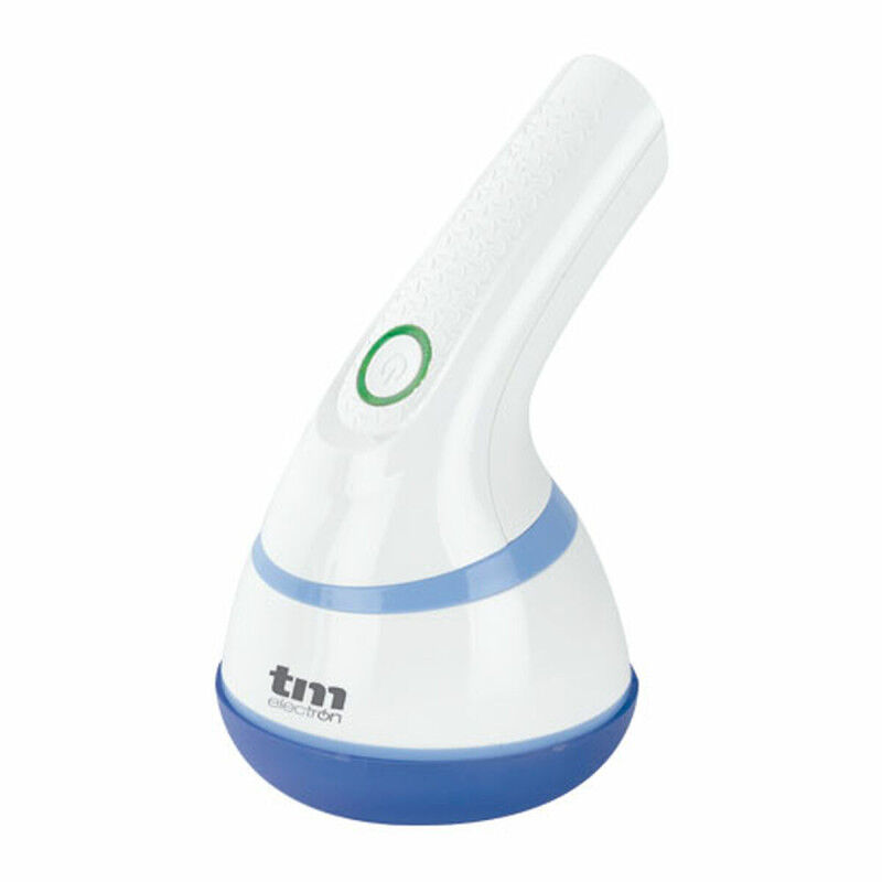 Rasoir Anti-Peluche Électrique Rechargeable TM Electron Blanc Compact
