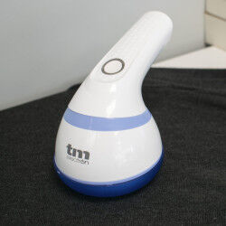 Rasoir Anti-Peluche Électrique Rechargeable TM Electron Blanc Compact