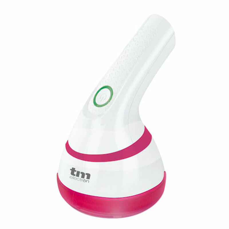 Rasoir Anti-Peluche Électrique Rechargeable TM Electron Blanc Compact