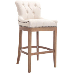 Tabouret de bar en tissu...