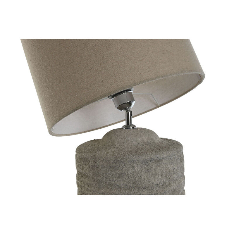 Lampe de bureau Home ESPRIT Gris Ciment 50 W 220 V 24 x 24 x 82 cm