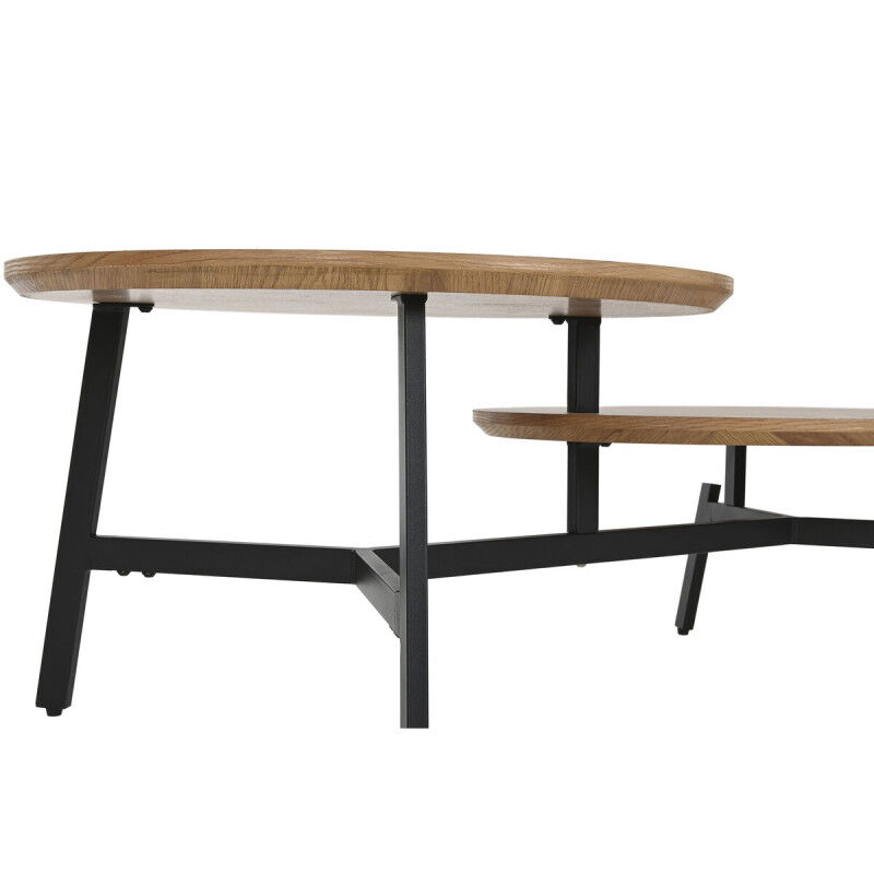 Table Basse Home ESPRIT Noir Naturel 115 x 60 x 40,5 cm