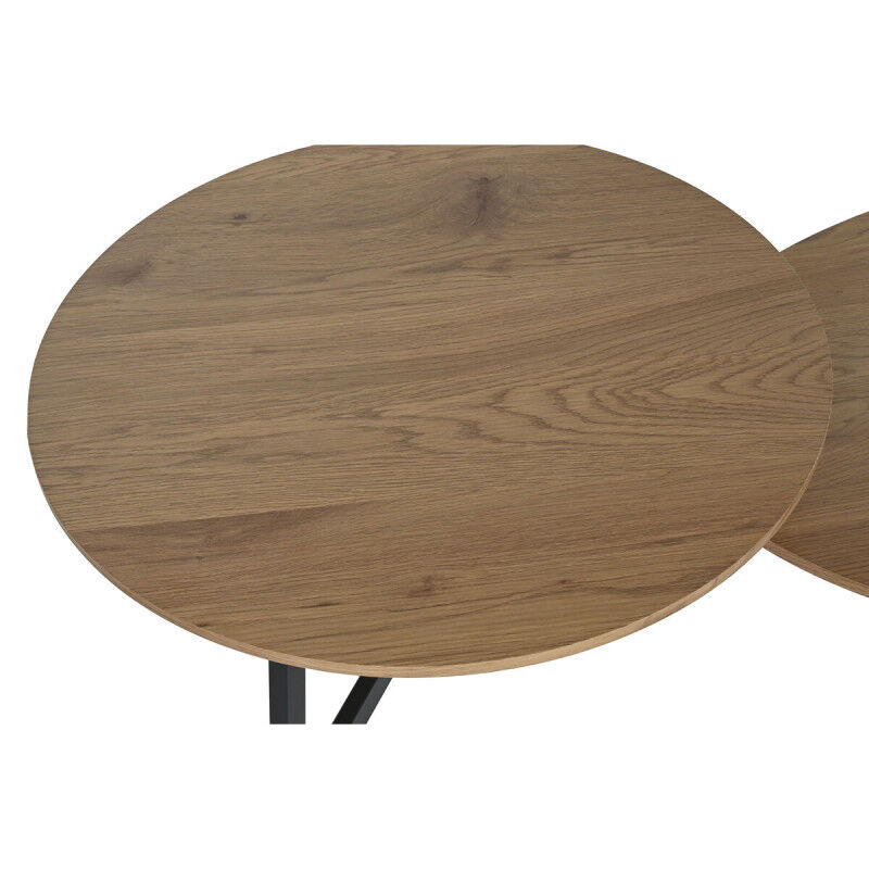 Table Basse Home ESPRIT Noir Naturel 115 x 60 x 40,5 cm