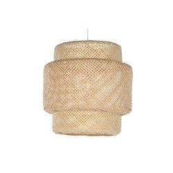 Suspension Home ESPRIT Marron Clair Bambou 50 x 50 x 55 cm