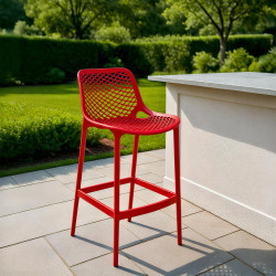 Tabouret de bar Air rouge
