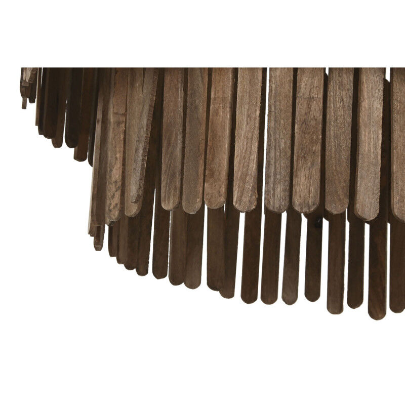 Suspension Home ESPRIT Marron Doré Bois Métal Bois de manguier 50 W 60 x 60 x 48 cm