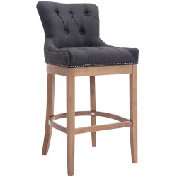Tabouret de bar en tissu...
