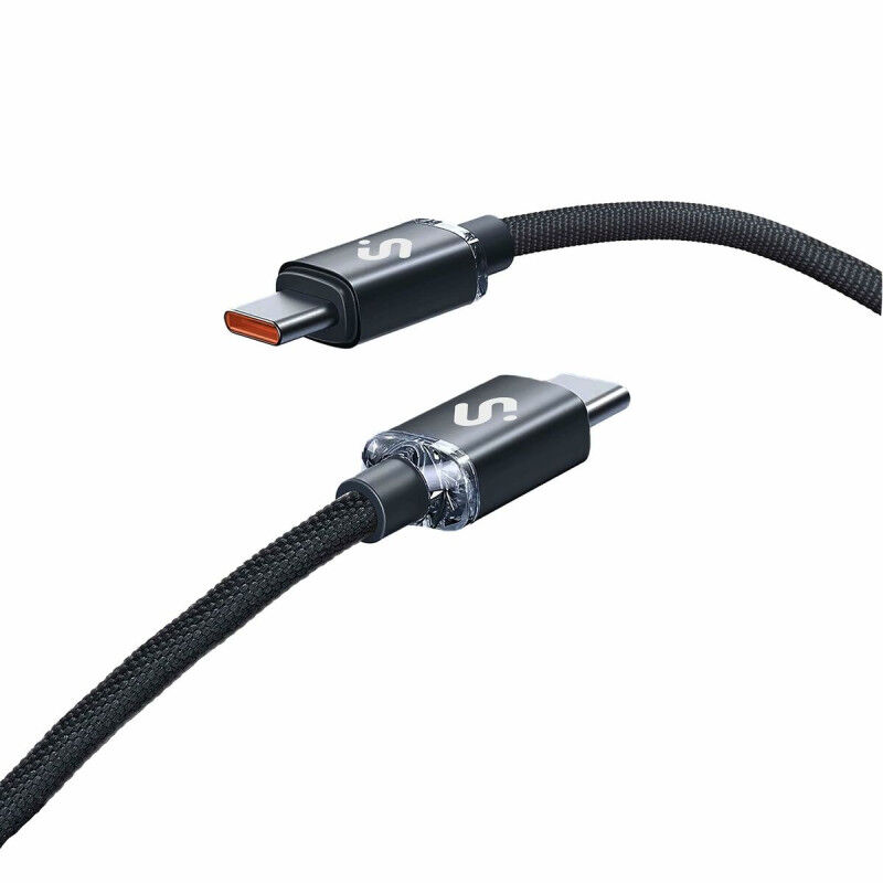 Câble USB-C vers USB-C Subblim OPTIMUS Noir 1 m