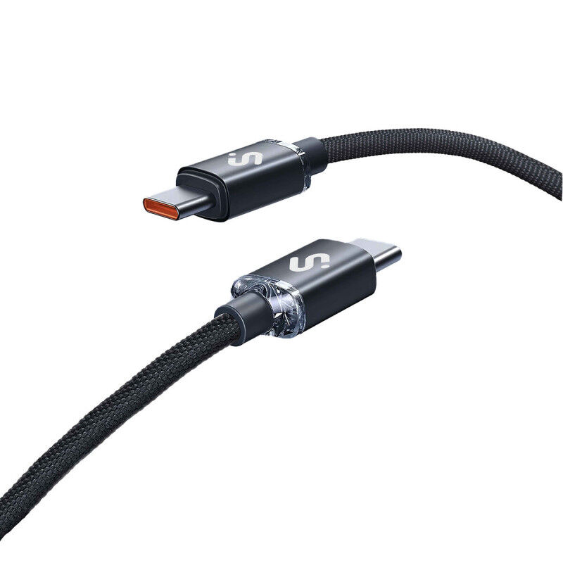 Câble USB-C vers USB-C Subblim OPTIMUS Noir 1 m