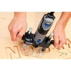 DREMEL 660 Kit de 7 fraises a defoncer pour outils multifonctions rotatifs