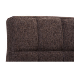 Tabouret de bar Peru, tissu C brun