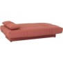 Banquette clic clac 3 places - tissu Terracotta - Style contemporain - L 190 x P 92 cm - DREAM