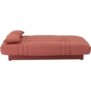 Banquette clic clac 3 places - tissu Terracotta - Style contemporain - L 190 x P 92 cm - DREAM