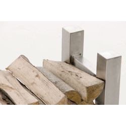 Porte-bûches Medya carré 30x60x60