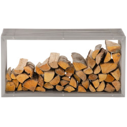 Porte-bûches de chauffage Irving 40x50x100