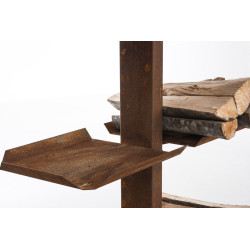 Porte-bûches de chauffage Zanka V2 25x60x100