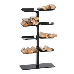 Porte-bûches de chauffage...