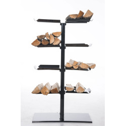 Porte-bûches de chauffage Zanka V2 25x60x100