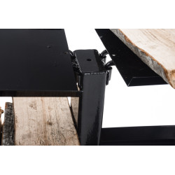 Porte-bûches de chauffage Zanka V2 25x60x100