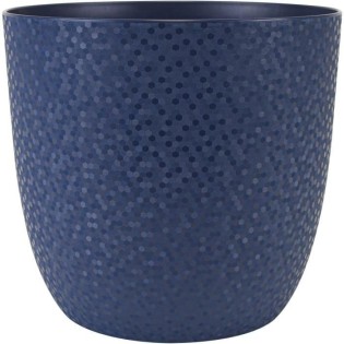 EDA Cache-pot OPALE ÿ 29,5 cm - Volume 14,8 L - Bleu profond