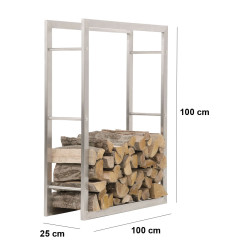 Porte-bûches Keri V3 25x100x100