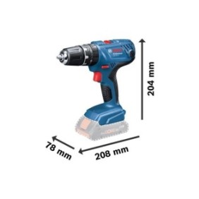 BOSCH Professionnal - Perceuse a Percussion GSB 18V-21 + 2 batteries 2,0Ah GAL 18V-40 L-BOXX