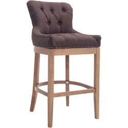 Tabouret de bar en tissu...