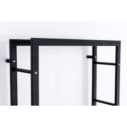 Porte-bûches de cheminée Keri Wall V3 25x100x100 cm