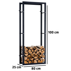 Porte-bûches de cheminée...