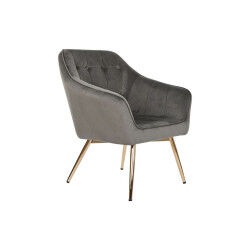 Siège DKD Home Decor Doré...
