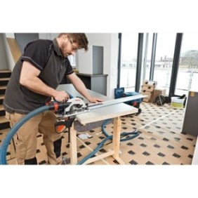 BOSCH Professionnal - Scie circulaire 18V GKS 18V-57 G + 2 batteries 4 Ah + chargeur + L-BOXX