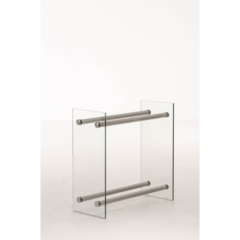 Porte-bûches Dacio verre clair 35x80x100